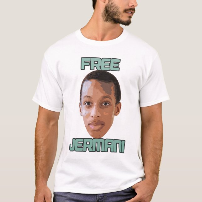Freie Jermani Farbe T-Shirt (Vorderseite)