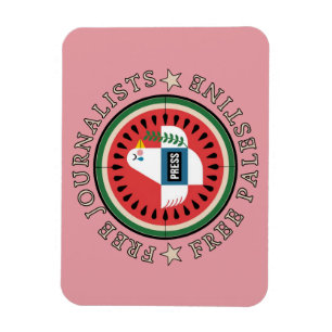 Freie Journalisten Freie Palästina Magnet