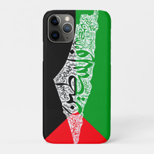 Freie Karte und Flagge Palästinas ف ل س ط ي ن Case-Mate iPhone Hülle