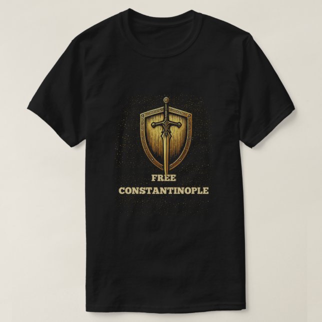 Freie Konstantinopel T-Shirt (Design vorne)