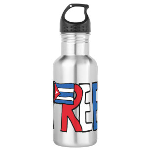 Freie Kuba Edelstahlflasche