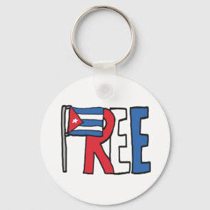 Freie Kuba Schlüsselanhänger