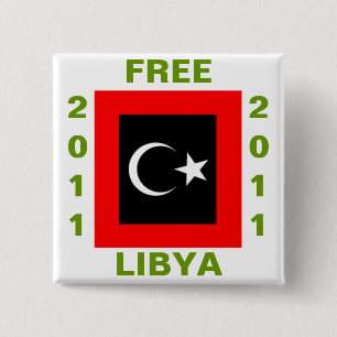 FREIE LIBYEN 2011 BUTTON