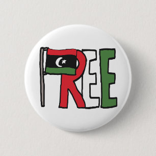 Freie Libyen Button