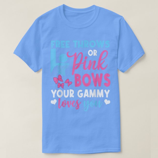 Freie Lieben oder Pink Bows Gammy T-Shirt (Design vorne)
