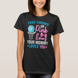 Freie Lieben oder rosafarbene Bows MOMY T-Shirt