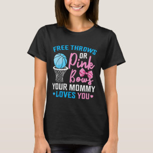 Freie Lieben oder rosafarbene Bows MOMY T-Shirt