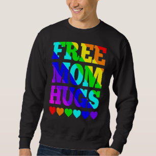 Freie Mama Hugs Frauen Freie Mama Hugs Rainbow Gay Sweatshirt