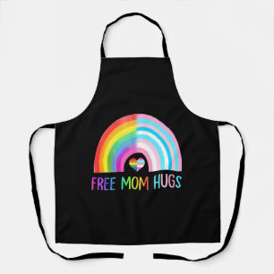 Freie Mama Hugs Gay Pride Lgbtq Lgbt Rainbow Mütte Schürze