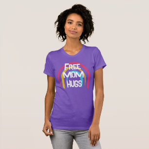 Freie Mama Hugs Rainbow Women T-Shirt