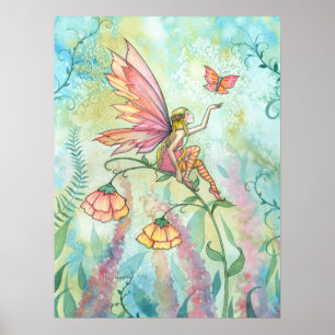 Freie Märchen und Schmetterlingsarbeit von Molly H Poster