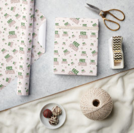 Freie Meinungsäußerung ist ein Menschenrecht Geschenkpapier