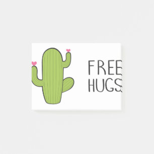 Freie Niedliche HUGS , lustige Alberne Umarmung Post-it Klebezettel