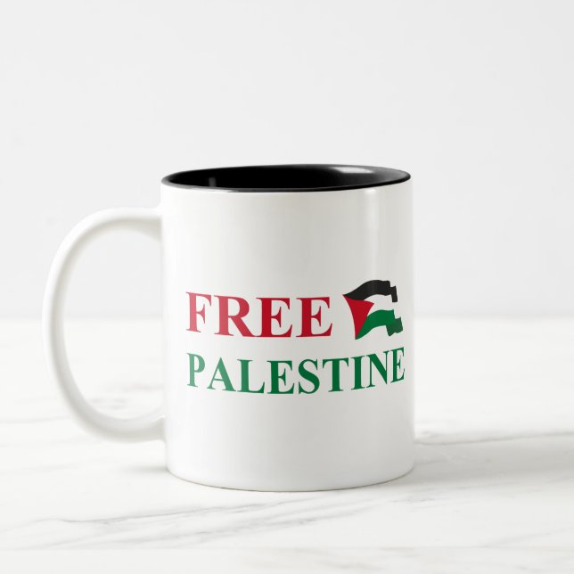 freie Paläste #2 Zweifarbige Tasse (Links)