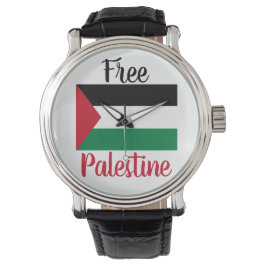 Freie Palästina Armbanduhr
