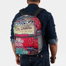 Freie Palästina Bedruckter Rucksack