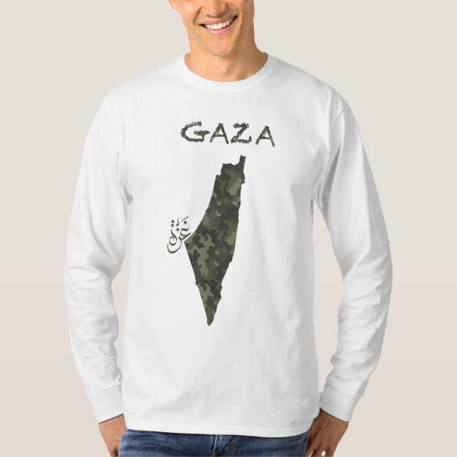 Freie Palästina-Camouflage T-Shirt (Vorderseite)