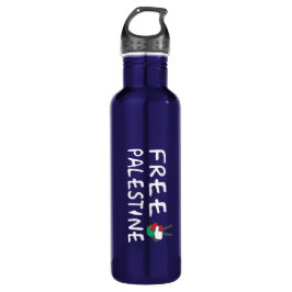 Freie Palästina Edelstahlflasche