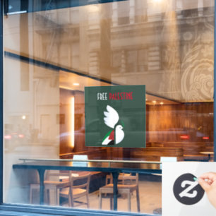 Freie Palästina Fensteraufkleber