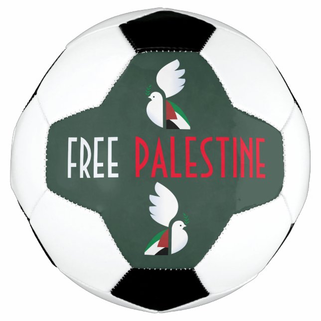 Freie Palästina Fußball (Vorderseite)