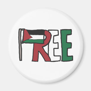 Freie Palästina Magnet