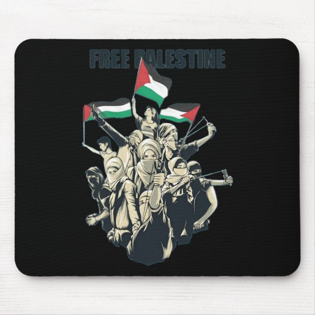 Freie Palästina Mousepad (Vorne)