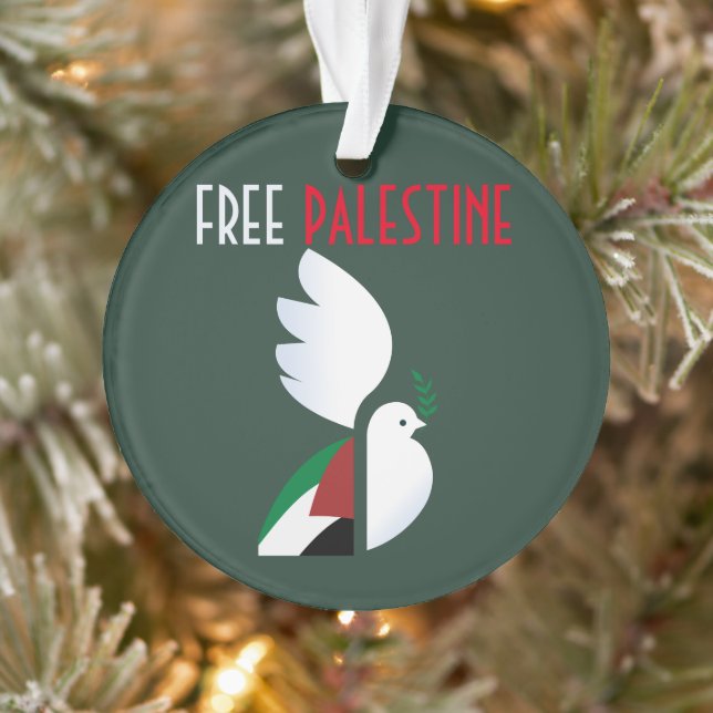 Freie Palästina Ornament (Baum)