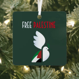 Freie Palästina Ornament Aus Metall
