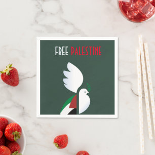 Freie Palästina Serviette