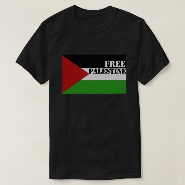 Freie Palästina T-Shirt (Design vorne)