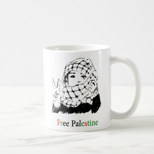 Freie Palästina-Tasse Kaffeetasse