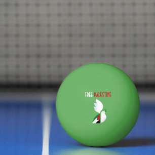Freie Palästina Tischtennisball