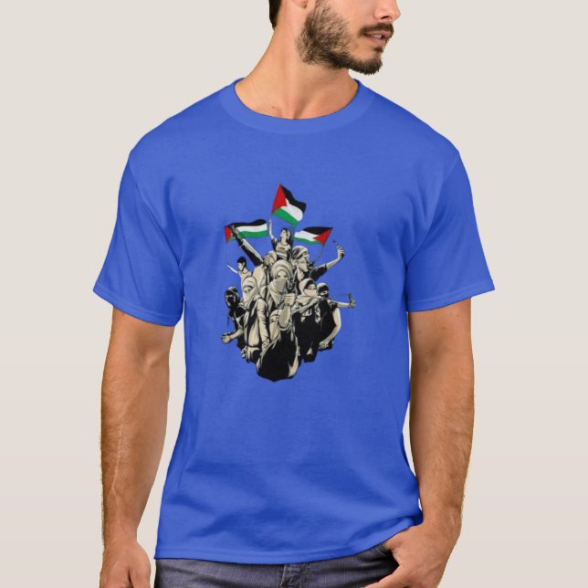 Freie palästinensische Freiheit T-Shirt (Vorderseite)