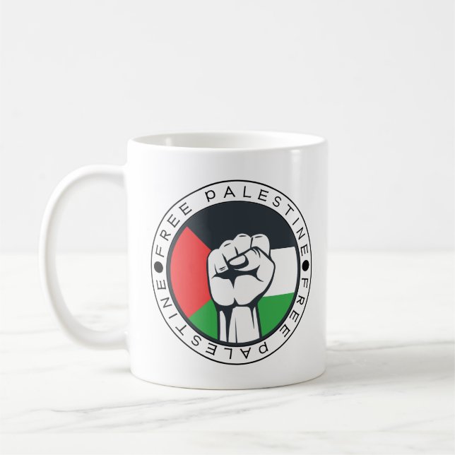 Freie palästinensische Tasse (Links)