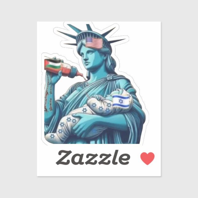 Freie palestine Freiheit für das Genozid von usa Aufkleber (Blatt)