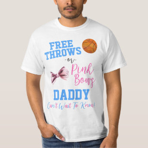 Freie Pfeile oder rosa Bögen Basketball Gender-Anz T-Shirt
