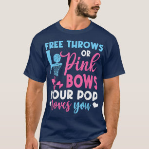 Freie Pop oder rosa Bows Lieben, die Sie Geschlec T-Shirt