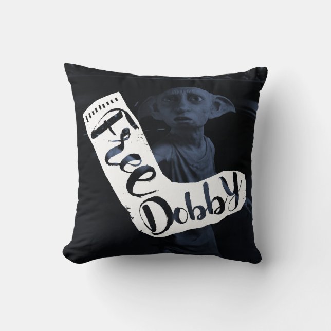 "Freie Schaftmaschinen-" Socken-Typografie Harry Kissen (Vorderseite)