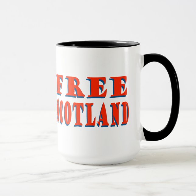 Freie Schottland-Tasse Tasse (Rechts)