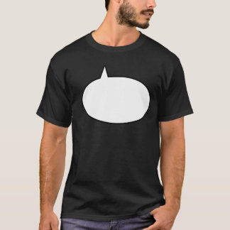 Freie Sprache-Shirt - schlichte Dunkelheit T-Shirt