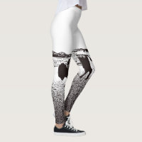Freie Strecken-Leggings