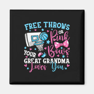Freie Threads oder rosa Bows Große Oma-Lieben Sie Magnet