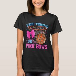 Freie Threads oder rosa Bows Schwangerschaft rosa  T-Shirt