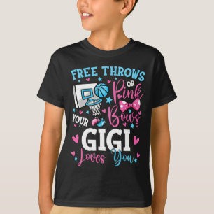 Freie Throws oder rosa Bows Gigi Lieben Sie Niedli T-Shirt