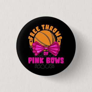 Freie Throws oder rosa Bows Pink oder Blue Gender  Button