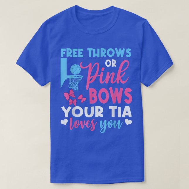 Freie Throws oder rosa Bows Tia Lieben, die Sie Ge T-Shirt (Design vorne)