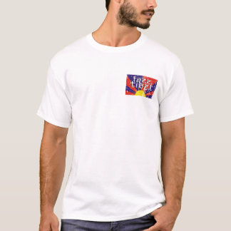 Freie Tibet-Aufkleber T-Shirt