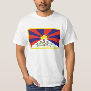 Freie Tibet-Flagge - Peu Rangzen བོད ་ ར T-Shirt