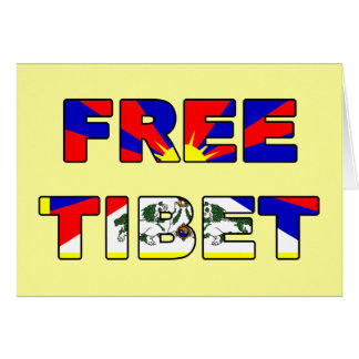 Freie Tibet-Karte