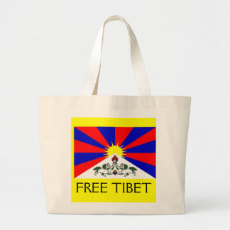 FREIE TIBET-Klassiker-Tasche Jumbo Stoffbeutel
